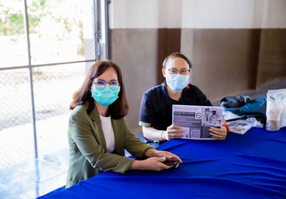 ภาพกิจกรรม  คณะวิทยาศาสตร์และเทคโนโลยี จัดค่ายวิทยาศาสตร์สัญจรโรงเรียนสักงามวิทยา