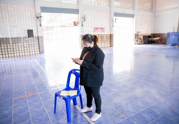 ภาพกิจกรรม  คณะวิทยาศาสตร์และเทคโนโลยี จัดค่ายวิทยาศาสตร์สัญจรโรงเรียนสักงามวิทยา