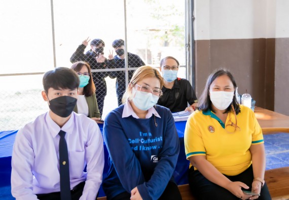 ภาพกิจกรรม  คณะวิทยาศาสตร์และเทคโนโลยี จัดค่ายวิทยาศาสตร์สัญจรโรงเรียนสักงามวิทยา