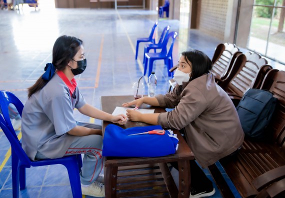 ภาพกิจกรรม  คณะวิทยาศาสตร์และเทคโนโลยี จัดค่ายวิทยาศาสตร์สัญจรโรงเรียนสักงามวิทยา