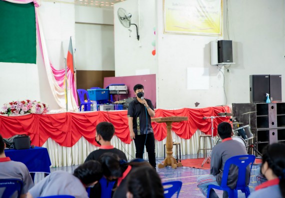 ภาพกิจกรรม  คณะวิทยาศาสตร์และเทคโนโลยี จัดค่ายวิทยาศาสตร์สัญจรโรงเรียนสักงามวิทยา