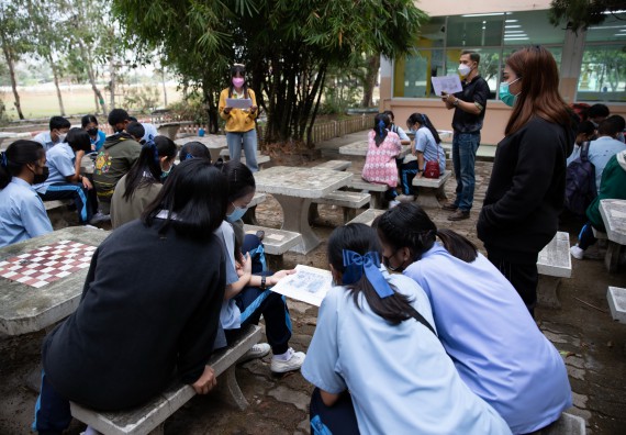 ภาพกิจกรรม  คณะวิทยาศาสตร์และเทคโนโลยี จัดค่ายวิทยาศาสตร์สัญจรโรงเรียนมัธยมพัชรกิติยาภา 2 กำแพงเพชร
