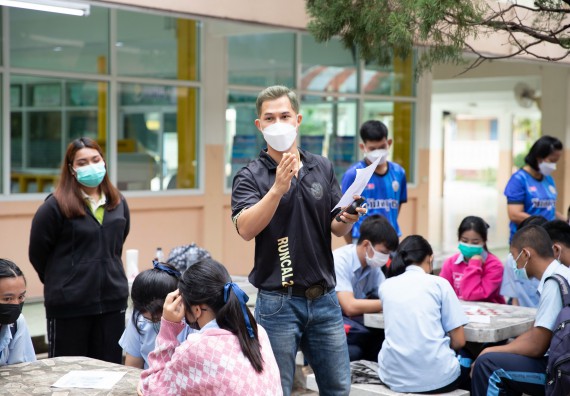 ภาพกิจกรรม  คณะวิทยาศาสตร์และเทคโนโลยี จัดค่ายวิทยาศาสตร์สัญจรโรงเรียนมัธยมพัชรกิติยาภา 2 กำแพงเพชร