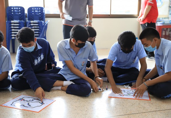 ภาพกิจกรรม  คณะวิทยาศาสตร์และเทคโนโลยี จัดค่ายวิทยาศาสตร์สัญจรโรงเรียนมัธยมพัชรกิติยาภา 2 กำแพงเพชร