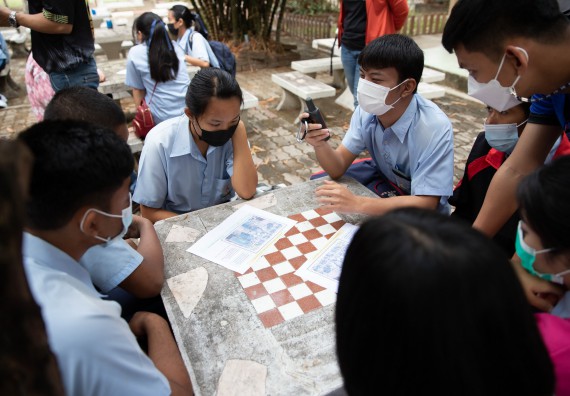 ภาพกิจกรรม  คณะวิทยาศาสตร์และเทคโนโลยี จัดค่ายวิทยาศาสตร์สัญจรโรงเรียนมัธยมพัชรกิติยาภา 2 กำแพงเพชร