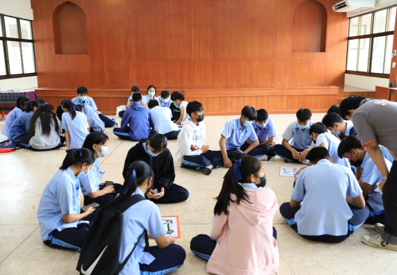 ภาพกิจกรรม  คณะวิทยาศาสตร์และเทคโนโลยี จัดค่ายวิทยาศาสตร์สัญจรโรงเรียนมัธยมพัชรกิติยาภา 2 กำแพงเพชร