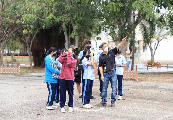ภาพกิจกรรม  คณะวิทยาศาสตร์และเทคโนโลยี จัดค่ายวิทยาศาสตร์สัญจรโรงเรียนมัธยมพัชรกิติยาภา 2 กำแพงเพชร