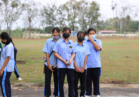 ภาพกิจกรรม  คณะวิทยาศาสตร์และเทคโนโลยี จัดค่ายวิทยาศาสตร์สัญจรโรงเรียนมัธยมพัชรกิติยาภา 2 กำแพงเพชร