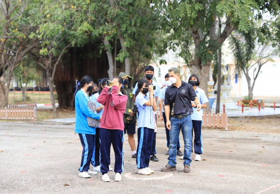 ภาพกิจกรรม  คณะวิทยาศาสตร์และเทคโนโลยี จัดค่ายวิทยาศาสตร์สัญจรโรงเรียนมัธยมพัชรกิติยาภา 2 กำแพงเพชร