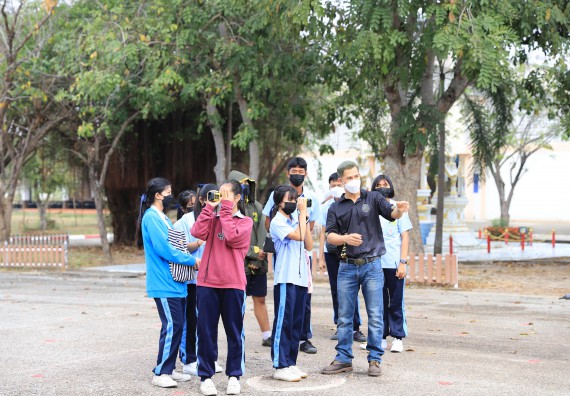 ภาพกิจกรรม  คณะวิทยาศาสตร์และเทคโนโลยี จัดค่ายวิทยาศาสตร์สัญจรโรงเรียนมัธยมพัชรกิติยาภา 2 กำแพงเพชร