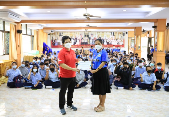 ภาพกิจกรรม  คณะวิทยาศาสตร์และเทคโนโลยี จัดค่ายวิทยาศาสตร์สัญจรโรงเรียนมัธยมพัชรกิติยาภา 2 กำแพงเพชร
