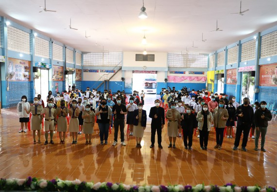 ภาพกิจกรรม  คณะวิทยาศาสตร์และเทคโนโลยี จัดค่ายวิทยาศาสตร์สัญจรโรงเรียนโกสัมพีวิทยา