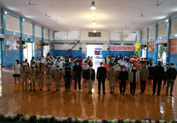 ภาพกิจกรรม  คณะวิทยาศาสตร์และเทคโนโลยี จัดค่ายวิทยาศาสตร์สัญจรโรงเรียนโกสัมพีวิทยา