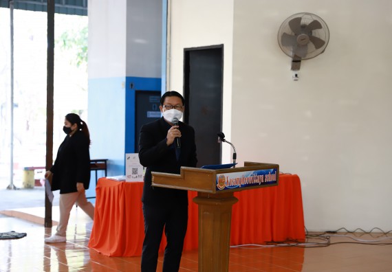 ภาพกิจกรรม  คณะวิทยาศาสตร์และเทคโนโลยี จัดค่ายวิทยาศาสตร์สัญจรโรงเรียนโกสัมพีวิทยา