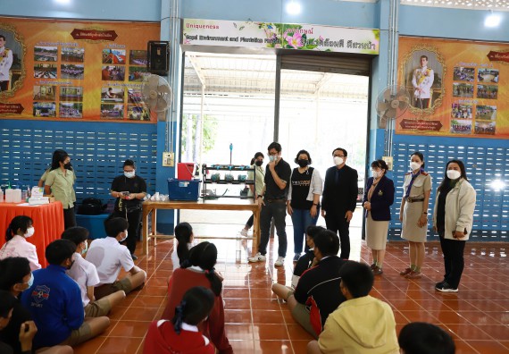 ภาพกิจกรรม  คณะวิทยาศาสตร์และเทคโนโลยี จัดค่ายวิทยาศาสตร์สัญจรโรงเรียนโกสัมพีวิทยา