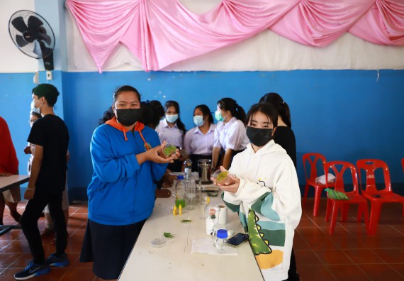 ภาพกิจกรรม  คณะวิทยาศาสตร์และเทคโนโลยี จัดค่ายวิทยาศาสตร์สัญจรโรงเรียนโกสัมพีวิทยา