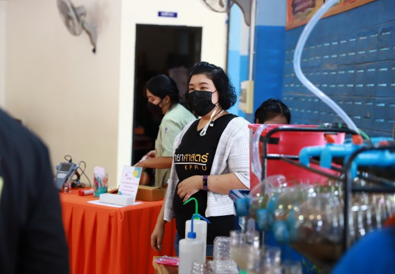 ภาพกิจกรรม  คณะวิทยาศาสตร์และเทคโนโลยี จัดค่ายวิทยาศาสตร์สัญจรโรงเรียนโกสัมพีวิทยา