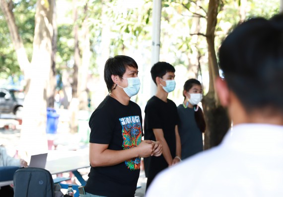 ภาพกิจกรรม  คณะวิทยาศาสตร์และเทคโนโลยี จัดค่ายวิทยาศาสตร์สัญจรโรงเรียนโกสัมพีวิทยา