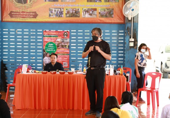 ภาพกิจกรรม  คณะวิทยาศาสตร์และเทคโนโลยี จัดค่ายวิทยาศาสตร์สัญจรโรงเรียนโกสัมพีวิทยา