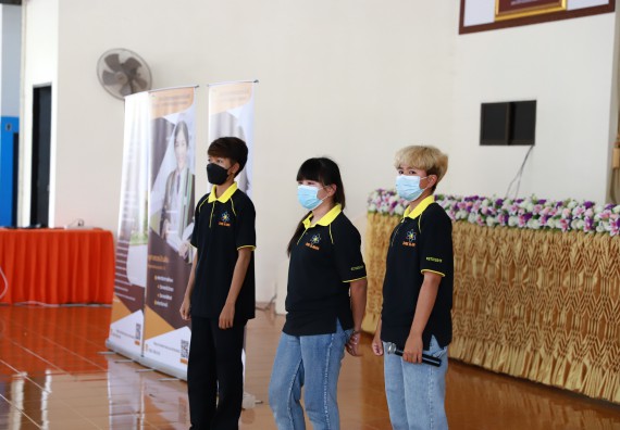 ภาพกิจกรรม  คณะวิทยาศาสตร์และเทคโนโลยี จัดค่ายวิทยาศาสตร์สัญจรโรงเรียนโกสัมพีวิทยา