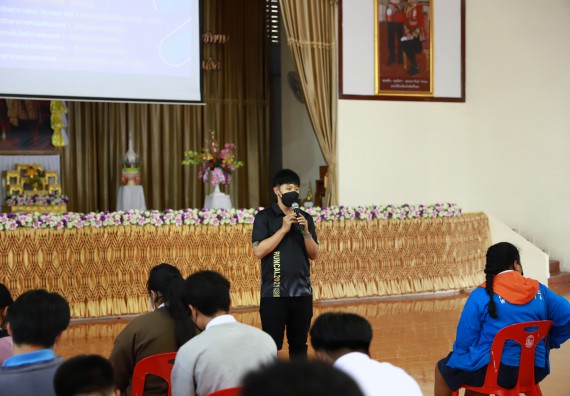 ภาพกิจกรรม  คณะวิทยาศาสตร์และเทคโนโลยี จัดค่ายวิทยาศาสตร์สัญจรโรงเรียนโกสัมพีวิทยา