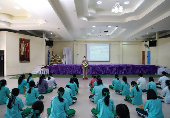 ภาพกิจกรรม  คณะวิทยาศาสตร์และเทคโนโลยี จัดค่ายวิทยาศาสตร์สัญจรโรงเรียนลานกระบือวิทยา