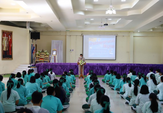 ภาพกิจกรรม  คณะวิทยาศาสตร์และเทคโนโลยี จัดค่ายวิทยาศาสตร์สัญจรโรงเรียนลานกระบือวิทยา