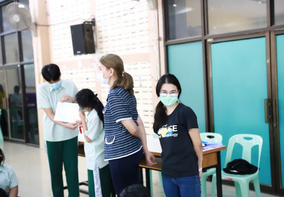 ภาพกิจกรรม  คณะวิทยาศาสตร์และเทคโนโลยี จัดค่ายวิทยาศาสตร์สัญจรโรงเรียนลานกระบือวิทยา