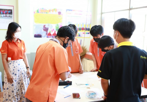 คณะวิทยาศาสตร์และเทคโนโลยี จัดค่ายวิทยาศาสตร์สัญจรโรงเรียนคณฑีพิทยาคม