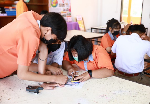 คณะวิทยาศาสตร์และเทคโนโลยี จัดค่ายวิทยาศาสตร์สัญจรโรงเรียนคณฑีพิทยาคม