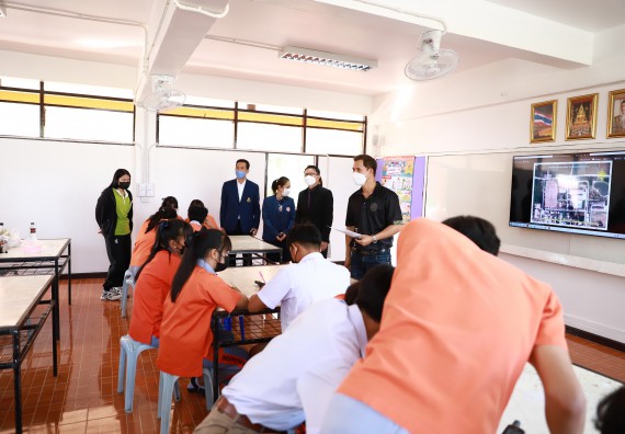 คณะวิทยาศาสตร์และเทคโนโลยี จัดค่ายวิทยาศาสตร์สัญจรโรงเรียนคณฑีพิทยาคม