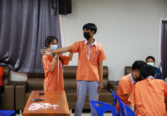 คณะวิทยาศาสตร์และเทคโนโลยี จัดค่ายวิทยาศาสตร์สัญจรโรงเรียนคณฑีพิทยาคม