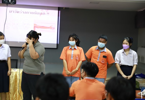 คณะวิทยาศาสตร์และเทคโนโลยี จัดค่ายวิทยาศาสตร์สัญจรโรงเรียนคณฑีพิทยาคม