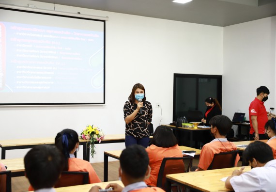 คณะวิทยาศาสตร์และเทคโนโลยี จัดค่ายวิทยาศาสตร์สัญจรโรงเรียนคณฑีพิทยาคม