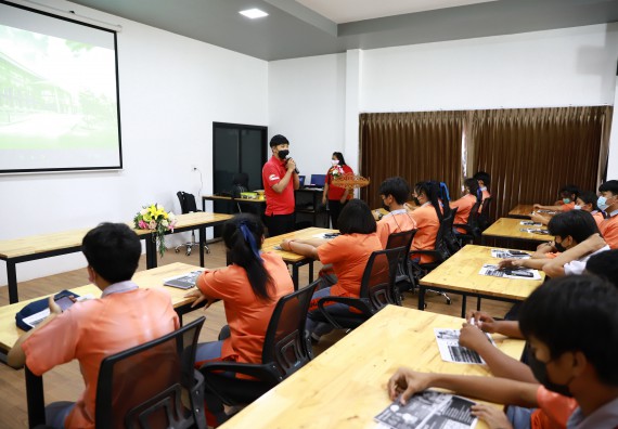 คณะวิทยาศาสตร์และเทคโนโลยี จัดค่ายวิทยาศาสตร์สัญจรโรงเรียนคณฑีพิทยาคม