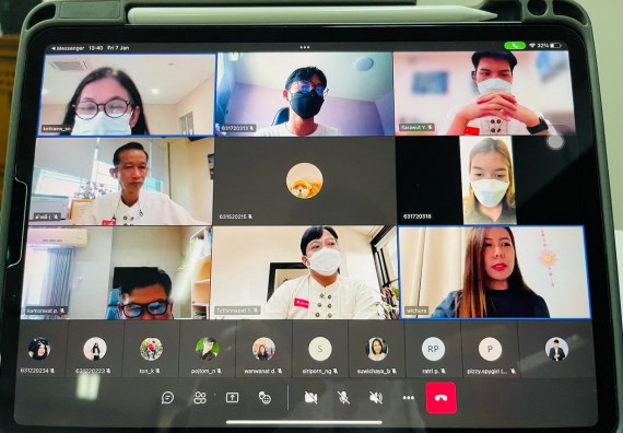 ภาพกิจกรรม คณะวิทยาศาสตร์และเทคโนโลยี นำเสนอโครงการออมสินยุวพัฒน์รักษ์ถิ่น ปี 2565