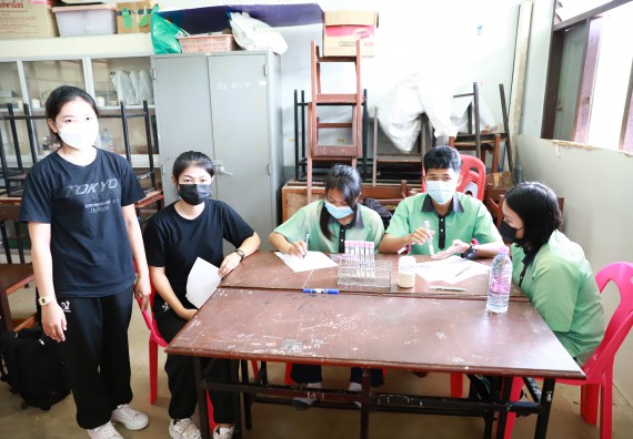 ภาพกิจกรรม  คณะวิทยาศาสตร์และเทคโนโลยี จัดค่ายวิทยาศาสตร์สัญจรโรงเรียนปางมะค่าวิทยาคม