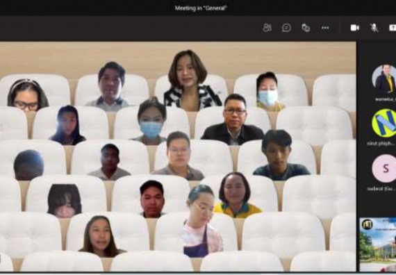 ภาพกิจกรรม  โปรแกรมวิชาคณิตศาสตร์ จัดโครงการบริการสังคมฝึกอบรมเชิงปฏิบัติการเพื่อเสริมสร้างความรู้ด้านคณิตศาสตร์