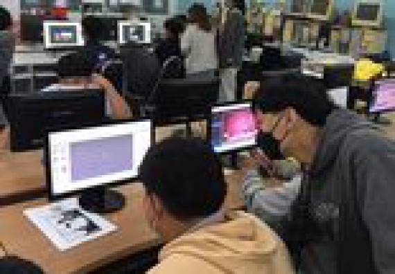 ภาพกิจกรรม  โปรแกรมวิชาวิทยาการคอมพิวเตอร์และเทคโนโลยีสารสนเทศ จัดอบรมเชิงปฏิบัติการ Infographic 3D ด้วยเว็บไซต์