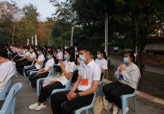 ภาพกิจกรรม  สโมสรนักศึกษาคณะวิทยาศาสตร์และเทคโนโลยี โครงการเรียนรู้ ธำรงศิลปวัฒนธรรมคณะวิทยาศาสตร์และเทคโนโลยี มหาวิทยาลัยราชภัฏกำแพงเพชร ประจำปีงบประมาณ 2565