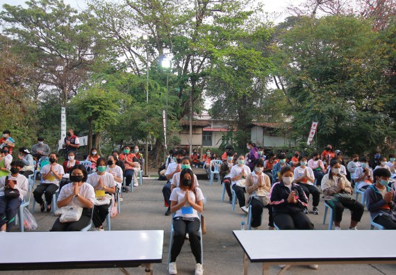 ภาพกิจกรรม  สโมสรนักศึกษาคณะวิทยาศาสตร์และเทคโนโลยี โครงการเรียนรู้ ธำรงศิลปวัฒนธรรมคณะวิทยาศาสตร์และเทคโนโลยี มหาวิทยาลัยราชภัฏกำแพงเพชร ประจำปีงบประมาณ 2565