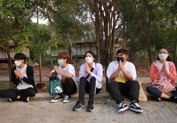 ภาพกิจกรรม  สโมสรนักศึกษาคณะวิทยาศาสตร์และเทคโนโลยี โครงการเรียนรู้ ธำรงศิลปวัฒนธรรมคณะวิทยาศาสตร์และเทคโนโลยี มหาวิทยาลัยราชภัฏกำแพงเพชร ประจำปีงบประมาณ 2565