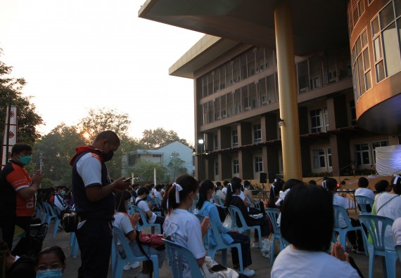 ภาพกิจกรรม  สโมสรนักศึกษาคณะวิทยาศาสตร์และเทคโนโลยี โครงการเรียนรู้ ธำรงศิลปวัฒนธรรมคณะวิทยาศาสตร์และเทคโนโลยี มหาวิทยาลัยราชภัฏกำแพงเพชร ประจำปีงบประมาณ 2565