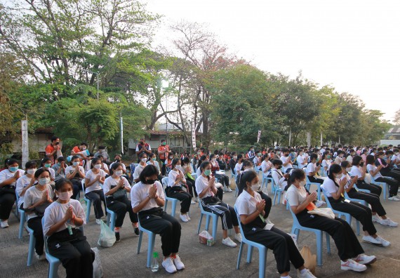 ภาพกิจกรรม  สโมสรนักศึกษาคณะวิทยาศาสตร์และเทคโนโลยี โครงการเรียนรู้ ธำรงศิลปวัฒนธรรมคณะวิทยาศาสตร์และเทคโนโลยี มหาวิทยาลัยราชภัฏกำแพงเพชร ประจำปีงบประมาณ 2565