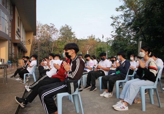 ภาพกิจกรรม  สโมสรนักศึกษาคณะวิทยาศาสตร์และเทคโนโลยี โครงการเรียนรู้ ธำรงศิลปวัฒนธรรมคณะวิทยาศาสตร์และเทคโนโลยี มหาวิทยาลัยราชภัฏกำแพงเพชร ประจำปีงบประมาณ 2565