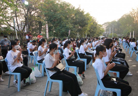 ภาพกิจกรรม  สโมสรนักศึกษาคณะวิทยาศาสตร์และเทคโนโลยี โครงการเรียนรู้ ธำรงศิลปวัฒนธรรมคณะวิทยาศาสตร์และเทคโนโลยี มหาวิทยาลัยราชภัฏกำแพงเพชร ประจำปีงบประมาณ 2565