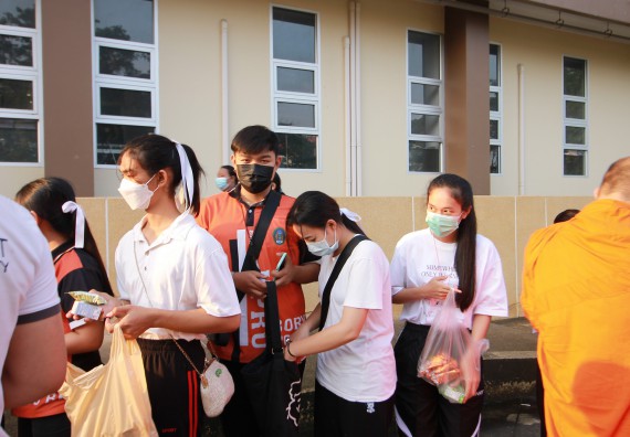ภาพกิจกรรม  สโมสรนักศึกษาคณะวิทยาศาสตร์และเทคโนโลยี โครงการเรียนรู้ ธำรงศิลปวัฒนธรรมคณะวิทยาศาสตร์และเทคโนโลยี มหาวิทยาลัยราชภัฏกำแพงเพชร ประจำปีงบประมาณ 2565