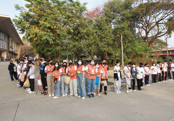 ภาพกิจกรรม  สโมสรนักศึกษาคณะวิทยาศาสตร์และเทคโนโลยี โครงการเรียนรู้ ธำรงศิลปวัฒนธรรมคณะวิทยาศาสตร์และเทคโนโลยี มหาวิทยาลัยราชภัฏกำแพงเพชร ประจำปีงบประมาณ 2565