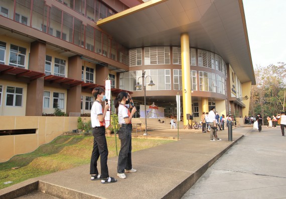 ภาพกิจกรรม  สโมสรนักศึกษาคณะวิทยาศาสตร์และเทคโนโลยี โครงการเรียนรู้ ธำรงศิลปวัฒนธรรมคณะวิทยาศาสตร์และเทคโนโลยี มหาวิทยาลัยราชภัฏกำแพงเพชร ประจำปีงบประมาณ 2565