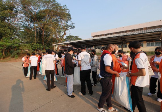 ภาพกิจกรรม  สโมสรนักศึกษาคณะวิทยาศาสตร์และเทคโนโลยี โครงการเรียนรู้ ธำรงศิลปวัฒนธรรมคณะวิทยาศาสตร์และเทคโนโลยี มหาวิทยาลัยราชภัฏกำแพงเพชร ประจำปีงบประมาณ 2565